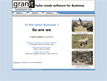 Tablet Screenshot of granitsolutions.com